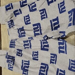 New York Giants boys pajama pants M
